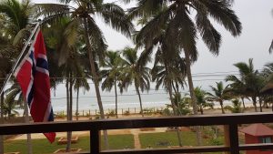 View from the balcony